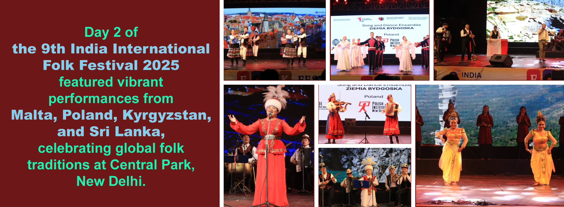 Day 2 Performance of India International Folk Festival 2025