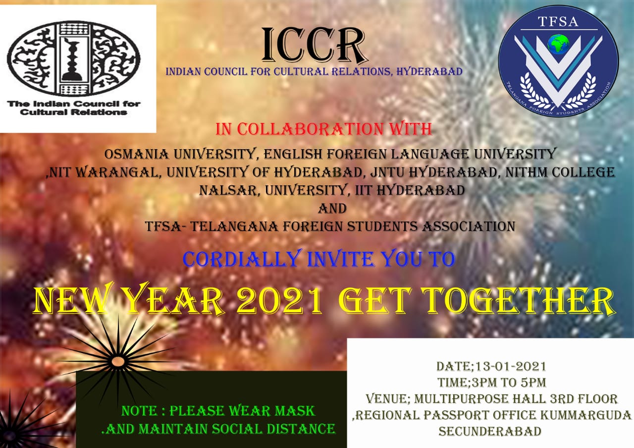 NEW YEAR 2021 - Get together event at RO, Hyderabad