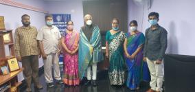 Visit of Dr. Vinay Sahasrabuddhe, President, ICCR on 15.12.2020 at Regional Office -ICCR, Hyderabad