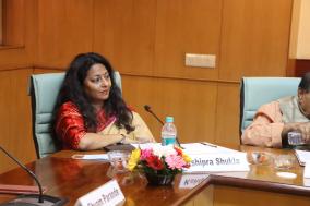 सुश्री क्षिप्रा शुक्ला, अध्यक्ष, यूपीआईडीआर ने तकनीकी सत्र में भाग लिया