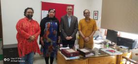 ICCR के विशिष्ट आगंतुक कार्यक्रम 2022-23 के तहत 11-21 अप्रैल, 2022 तक कुर्दिस्तान, इराक में सुलेमानिया के गवर्नर डॉ हवल अबूबकर और उनके साथी की भारत यात्रा।