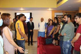 Interaction of MOS and President with foreign students