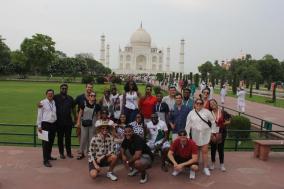 21 delegates of 3rd batch of Gen Next Democracy Network Programme were given a tour of the Taj Mahal & Agra Fort earlier today.