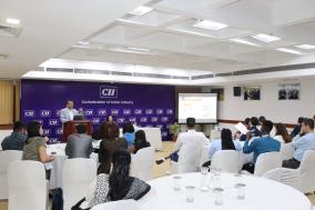 Delegates of the Gen Next Democracy Network Programme visited the Confederation of Indian Industry (CII) Headquarters in #NewDelhi yesterday.