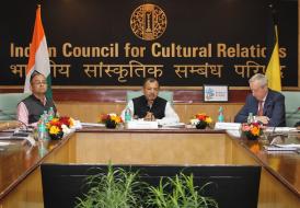 Presentation Ceremony of the book “The Private Travels to India of Heirs of the Belgium Throne” July 18, 2022.