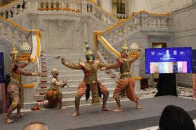 SVCC organized the "Khon dance “Ramraj Chakri” by Kai Kaew Karn Lakorn troupe at Queen Sirikit Museum of Textiles, Bangkok Thailand