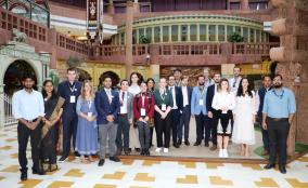 ICCR भारत में जेन नेक्स्ट डेमोक्रेसी नेटवर्क प्रोग्राम के 5वें बैच का स्वागत करता है।