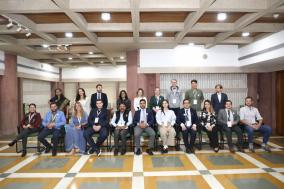 5th Batch of Gen Next Democracy Network Programme:  In an interactive session with 18 delegates from 6 countries, Sh. Deepak Karanjikar Chairman, Finance Committee, ICCR emphasised "India is a non-stop,non-ending society having bouncing back attitude from any crisis".
