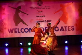 From classical to folk, dance has been an integral & ancient part of India's cultural ethos.For delegates of the 5th Batch of #GenNextDemocracyNetwork Programme, @iccr_hq  organized a cultural evening with splendid & energetic performances from the Natya Ballet Centre on 6th Sep’22