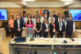 #GenNextDemocracyNetwork Programme  (5-14th Sep'22) 18 delegates visited Election Commission of India & were briefed on the "Role and functions of the Election Commission Of India" at Nirvachan Sadan
