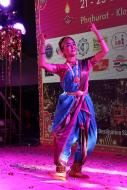 Classical Dance Performance on "Mangalam Ganesham" by Ms. Awasada Klinsukhon, Thai Bharatnatyam Artist at the Celebration of Deepavali on 22 October 2022 at Phauraat, Bangkok, Thailand.