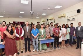 डॉ. हवल अबूबकर ने भारतीय जनसंचार संस्थान का दौरा किया