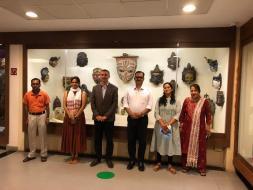 डॉ. हवल अबूबकर ने शिल्प संग्रहालय, दिल्ली का दौरा किया