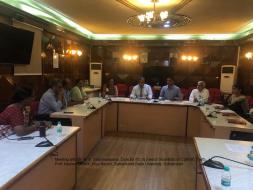 10 अक्टूबर 2019 को प्रो. नासिरोव मुहटोर, वाइस-रेक्टर, समरकंद स्टेट यूनिवर्सिटी, उज़्बेकिस्तान का हैदराबाद का दौरा