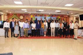 A few glimpses of the visit of 26 young delegates from #Belgium #Brazil #Bulgaria #Croatia #Guyana #Mongolia #Portugal & #SouthAfrica to Disaster Management Authority,Odisha.