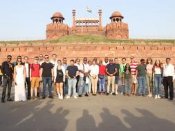 A few glimpses of the visit of young leaders from eight democracies #Belgium #Brazil #Bulgaria #Croatia #Guyana #Mongolia #Portugal & #SouthAfrica to Red Fort yesterday.