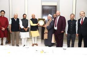 मिस्र के ग्रैंड मुफ्ती, एच.ई. ICCR के विशिष्ट आगंतुक कार्यक्रम के तहत शॉकी इब्राहिम अब्देल-करीम अल्लम भारत का दौरा कर रहे हैं।