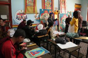 On May 20th, the young delegates visited Central Institute of Buddhist Studies, #Ladakh . Here are a few glimpses !! 