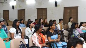 13 देशों के प्रतिनिधियों ने प्रो. संजीव कुमार तिवारी, प्रिंसिपल, एमएकॉलेज डीयू के साथ "भारत की जंतर परंपरा"  दिल्ली विश्वविद्यालय के विषय पर एक इंटरैक्टिव सत्र आयोजित किया।