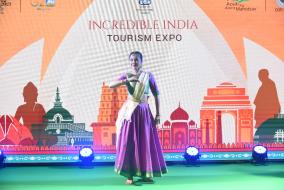 Khun Ingakarat, an ICCR Scholar and Kathak Artist, presented a Kathak performance, at the inaugural event of Indian MSME Coir Expo at Bangkok