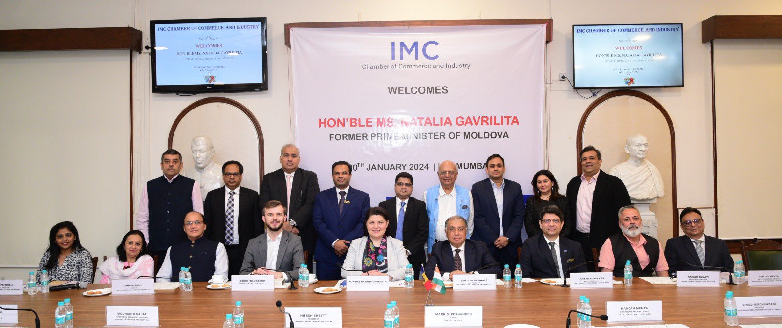 2.	Visit of Ms. Natalia Gavrilita, former Prime Minister of the Republic of Moldova under the Distinguished Visitors Programme (DVP) from January 23, 2024 to February 1, 2024