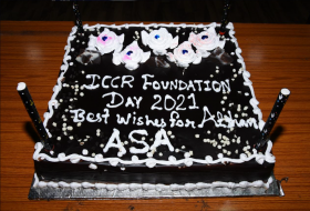 अफ़ग़ानिस्तान छात्र संघ तेलंगाना द्वारा केक काटना