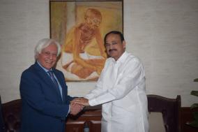 आईसीसीआर के विशिष्ट आगंतुक कार्यक्रम डीवीपी के तहत डॉ. मुहसेन बिलाल, प्रमुख उच्च शिक्षा ब्यूरो बाथ पार्टी सीरियन अरब रिपब्लिक सीरिया का दौरा