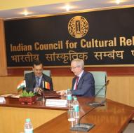 ICCR-BOZAR MoU was signed between Director General, ICCR, Mr. Dinesh K Patnaik and Belgian Ambassador in India, H.E. Mr. Francois Delhaye in Azad Bhavan, New Delhi on the 4th of February, 2021 to create an epoch in the history of shared cultural collabo