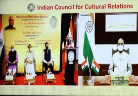 आईसीसीआर-कार्यक्रम दिनांक 16 अगस्त में श्री अटल बिहारी वाजपेयी जी के चित्र का अनावरण