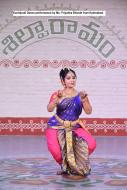 हैदराबाद की सुश्री प्रियंका भार्दे द्वारा कुचिपुड़ी नृत्य प्रदर्शन