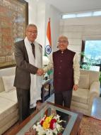 विशिष्ट आगंतुक कार्यक्रम के तहत 24 दिसंबर 2019 से 02 जनवरी 2020 तक दाशो कुंजांग वांगडी, सदस्य, रॉयल रिसर्च एंड एडवाइजरी काउंसिल, महामहिम सचिवालय, भूटान की भारत यात्रा