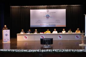 उद्घाटन समारोह में गंतव्य भारत सम्मेलन में अध्यक्ष, आईसीसीआर द्वारा स्वागत भाषण