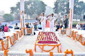 आईसीसीआर के संस्थापक अध्यक्ष और स्वतंत्र भारत के पहले शिक्षा मंत्री मौलाना अबुल कलाम आजाद की 131वीं जयंती 11 नवंबर 2019 दिल्ली का जश्न