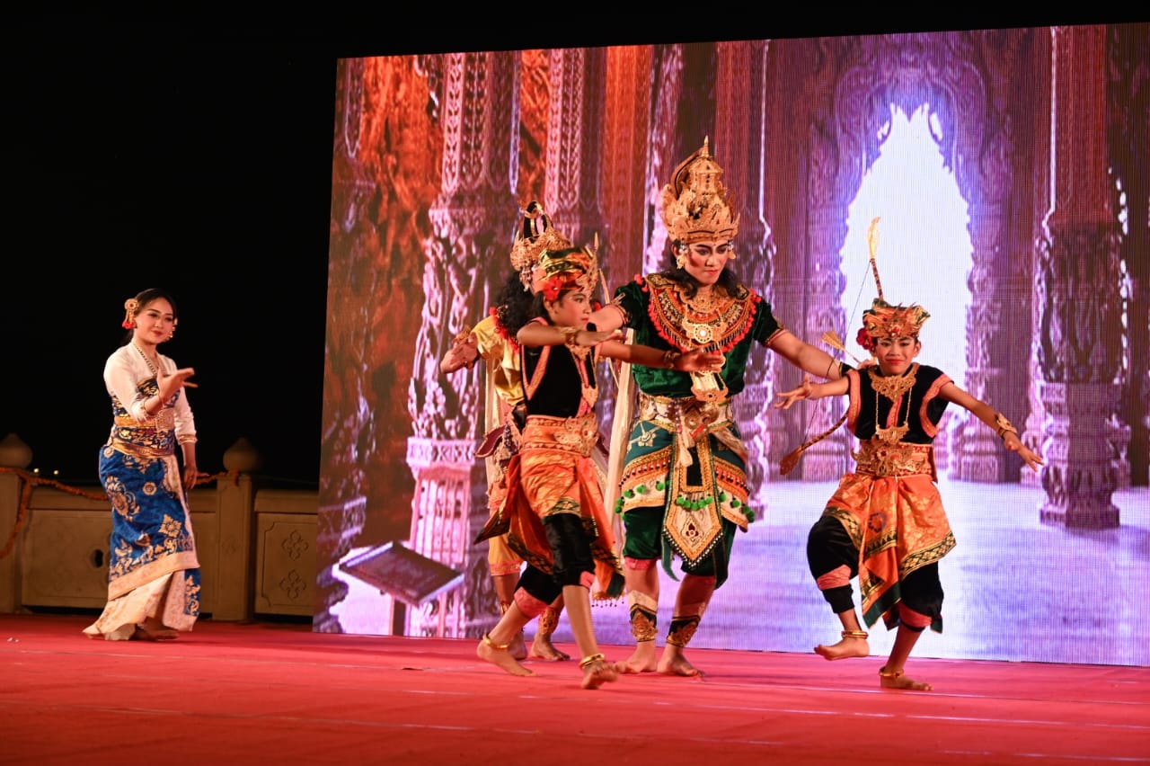 India International Ramayana Festival organized by ICCR and UP State Government at Ghat of Varanasi on 27-28 January.